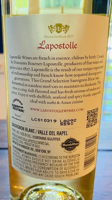 Lapostolle Sauvignon Blanc