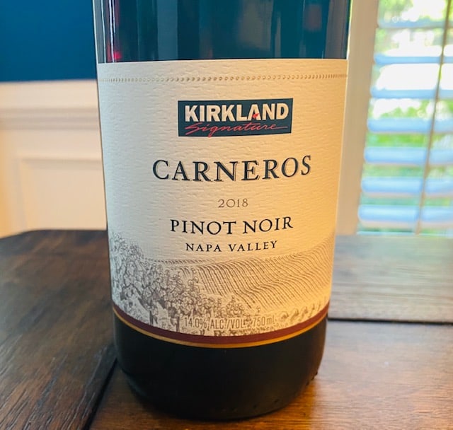 2018 Kirkland Signature Carneros Pinot Noir