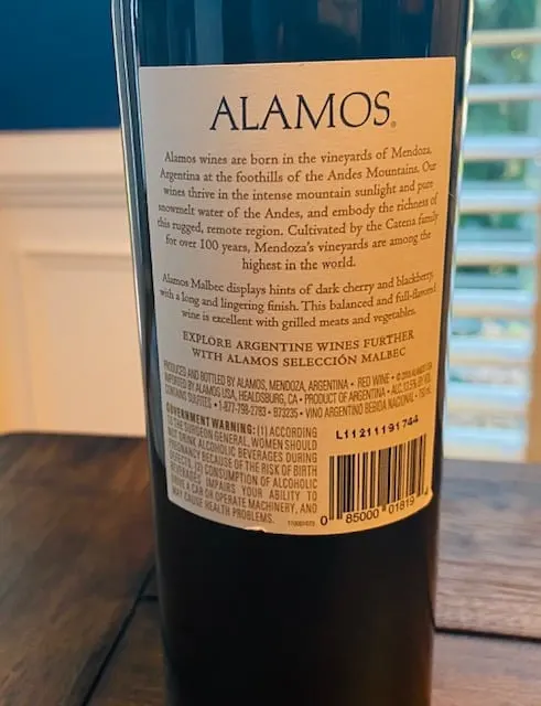 Alamos Malbec