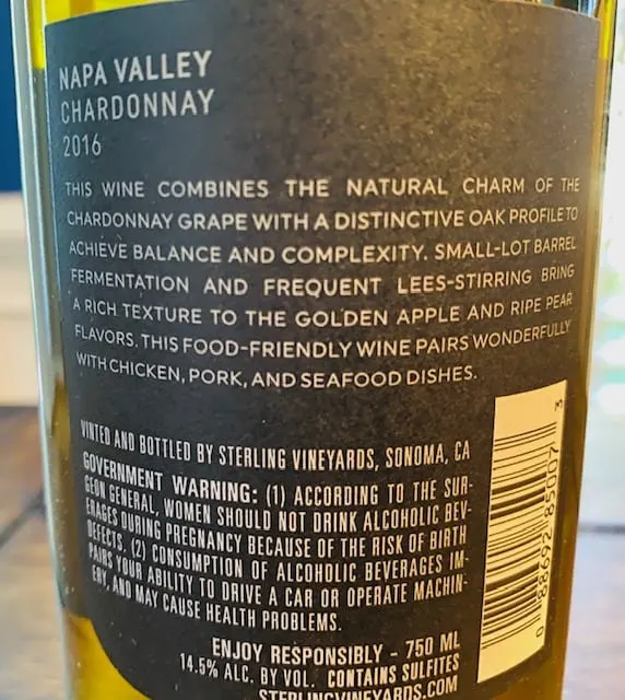 Sterling Chardonnay