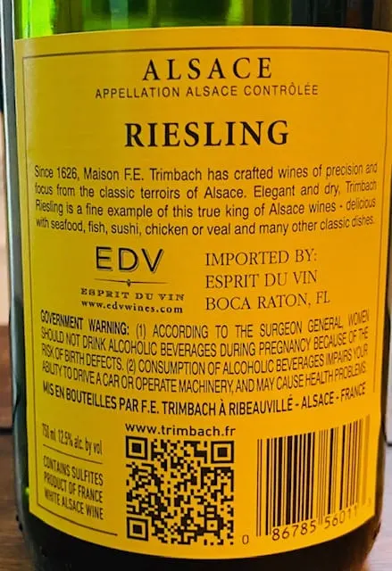 Trimbach Riesling