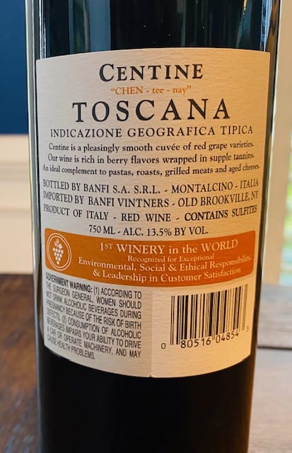 Banfi centene tuscan red wine highmark upms consent decree for central pa