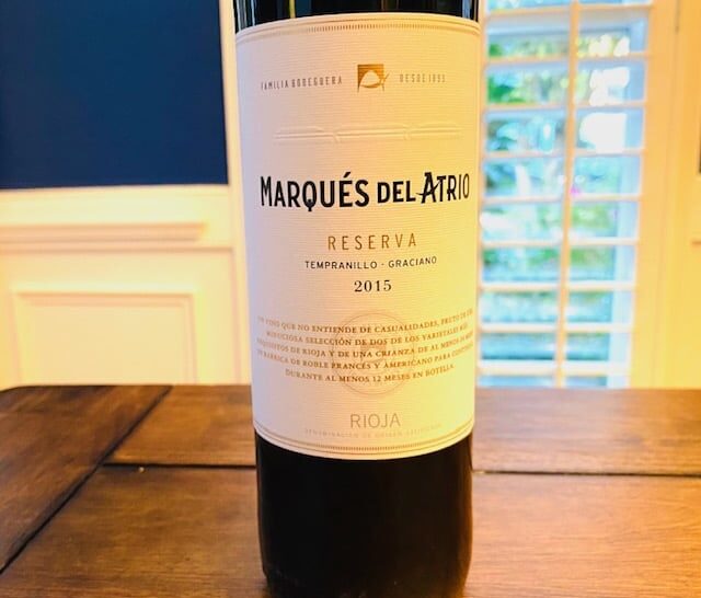 2015 Marques del Atrio Rioja Reserva