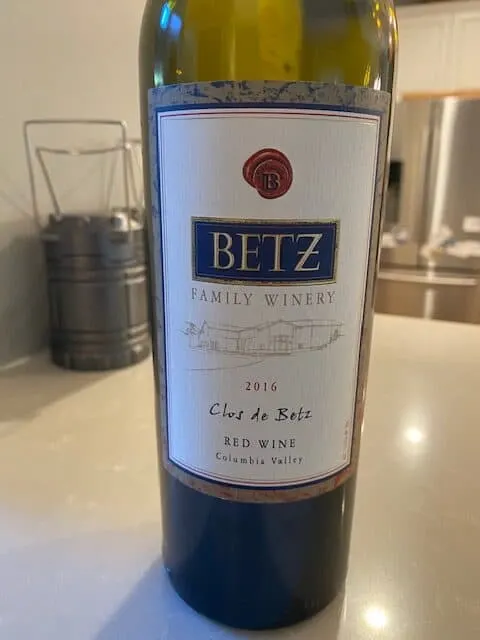Betz Washington Wine