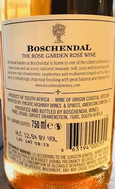 Boschendal Rose Garden