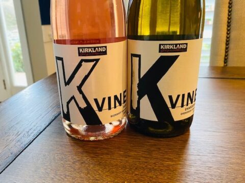 Special Report on the New Kirkland K Vine Rosé and Chardonnay