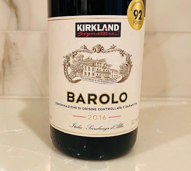 2016 Kirkland Signature Barolo