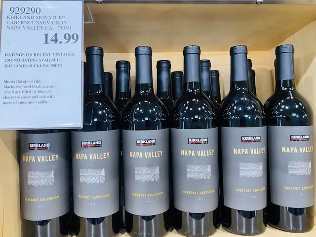 2018 Kirkland Signature Napa Valley Cabernet Sauvignon