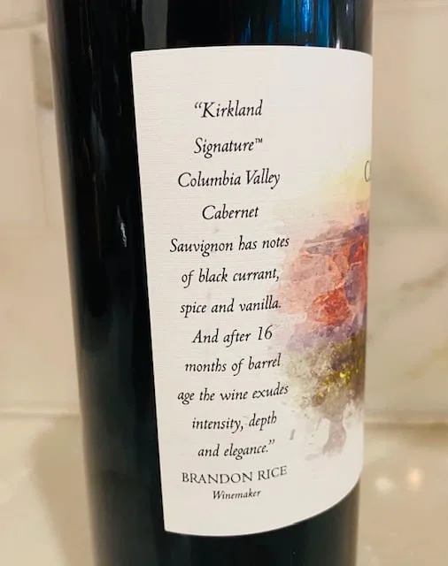 Kirkland Columbia Valley Cabernet