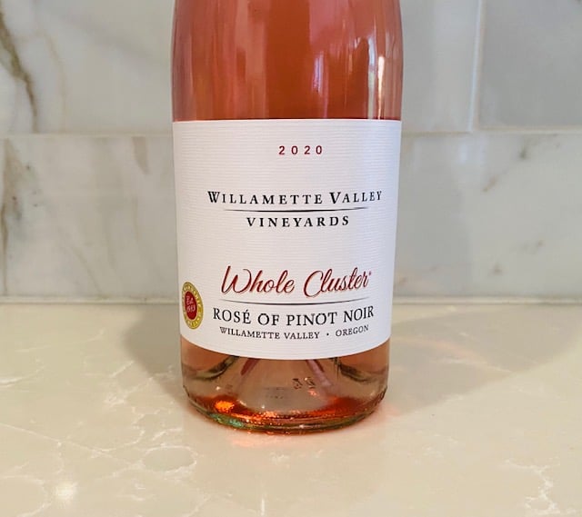 2020 Willamette Valley Vineyards Whole Cluster Rose of Pinot Noir
