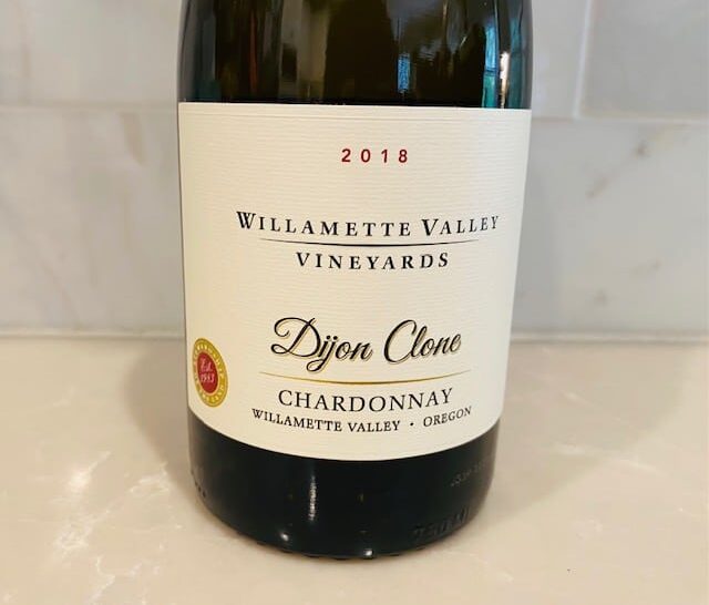 2018 Willamette Valley Vineyards Dijon Clone Chardonnay