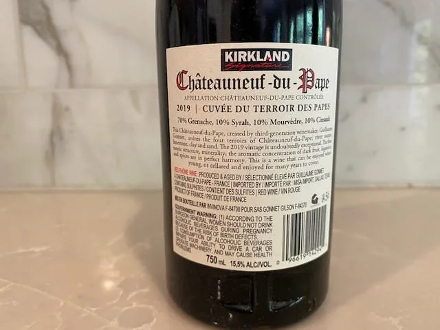 Kirkland Chateauneuf du Pape