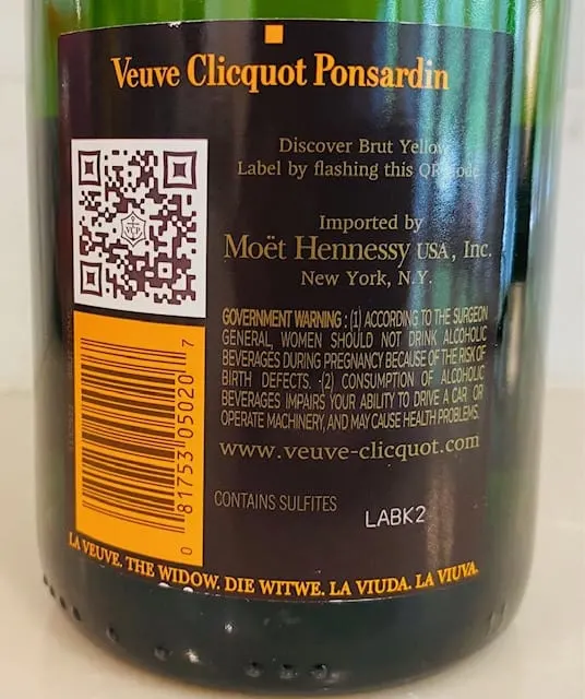 Veuve Clicquot Yellow Label Champagne Brut