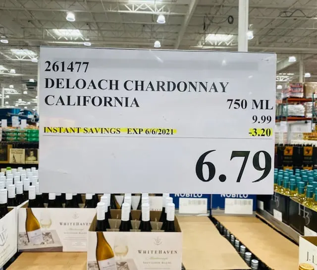 Deloach chardonnay clearance