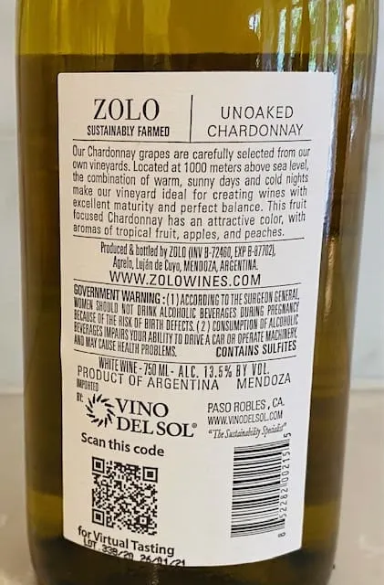 Zolo Chardonnay