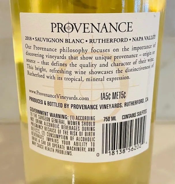 Provenance Sauvignon Blanc
