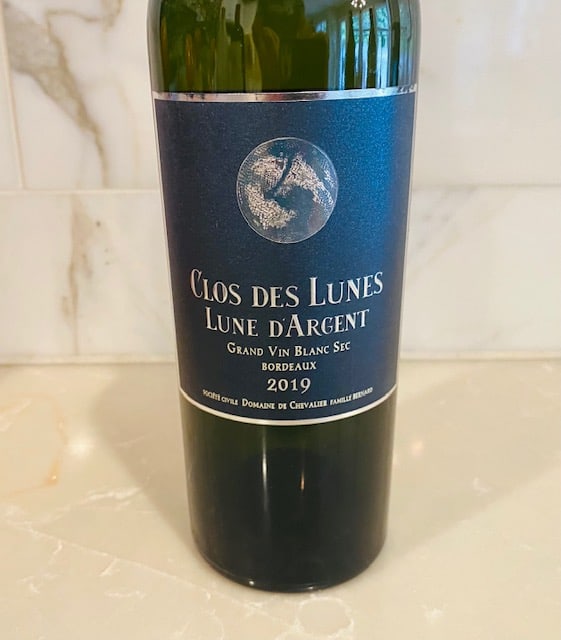 2019 Clos des Lunes Lune d’Argent Bordeaux Blanc