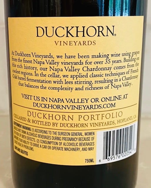 Duckhorn Chardonnay