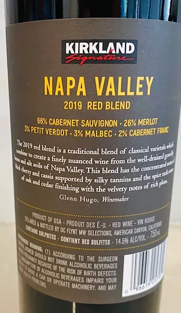 Kirkland Napa Red Blend