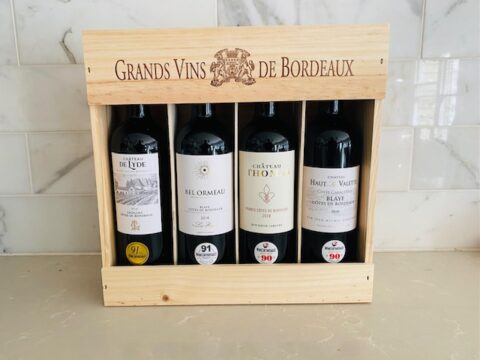 Grands Vins de Bordeaux Boxed Wine Set