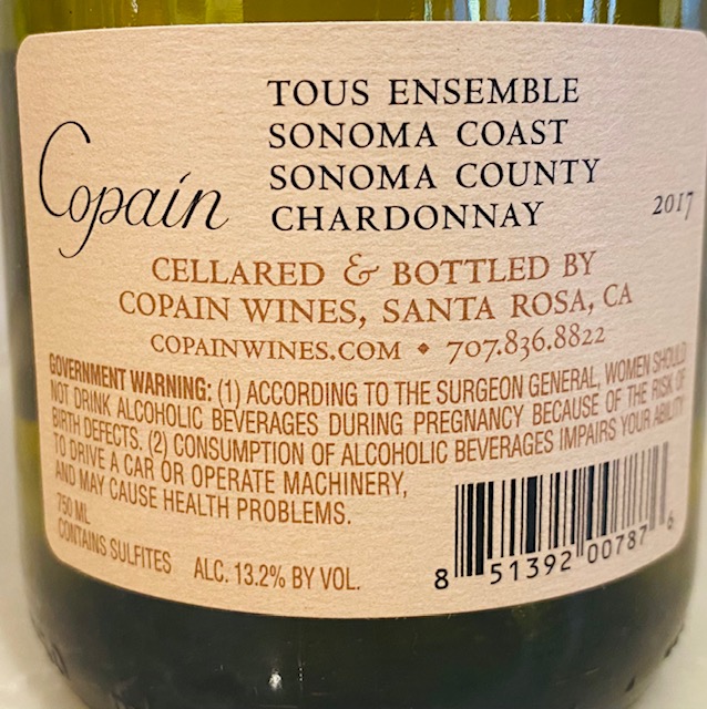 Copain Tous Ensemble Chardonnay