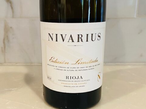 2016 Nivarius Rioja Edicion Limitada Blanco