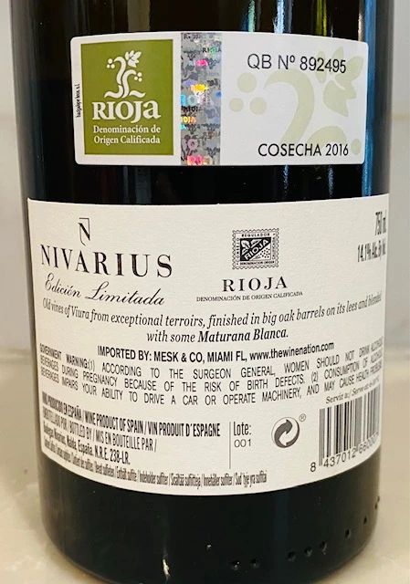 Nivarius Rioja