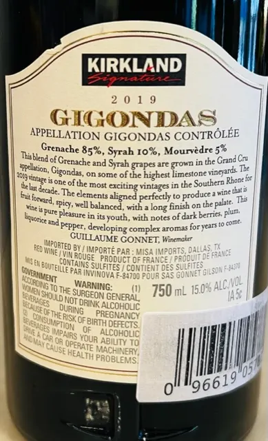 Kirkland Signature Gigondas