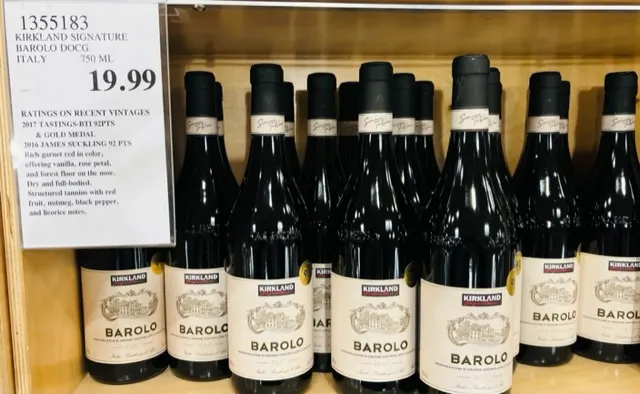 2017 Kirkland Signature Barolo