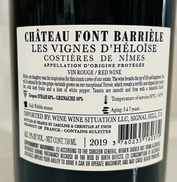 Chateau Font Barriele