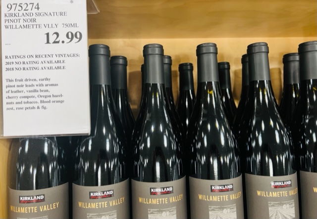 Kirkland Signature Willamette Valley Pinot Noir