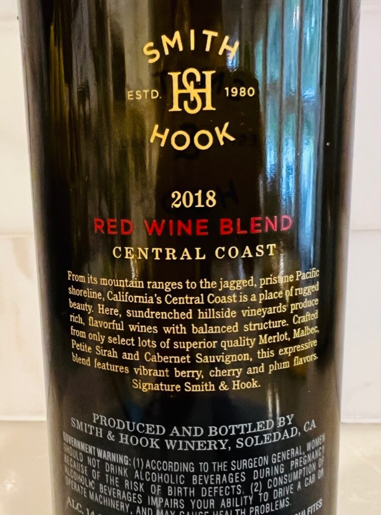 Smith & Hook Red Blend