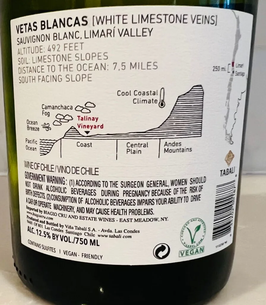 Tabali Vetas Blancas Sauvignon Blanc