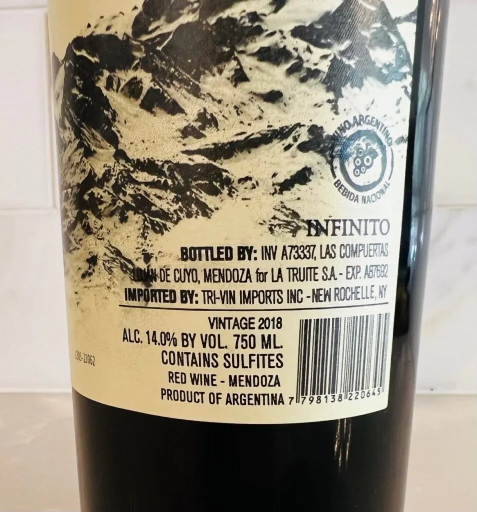 Infinito Malbec