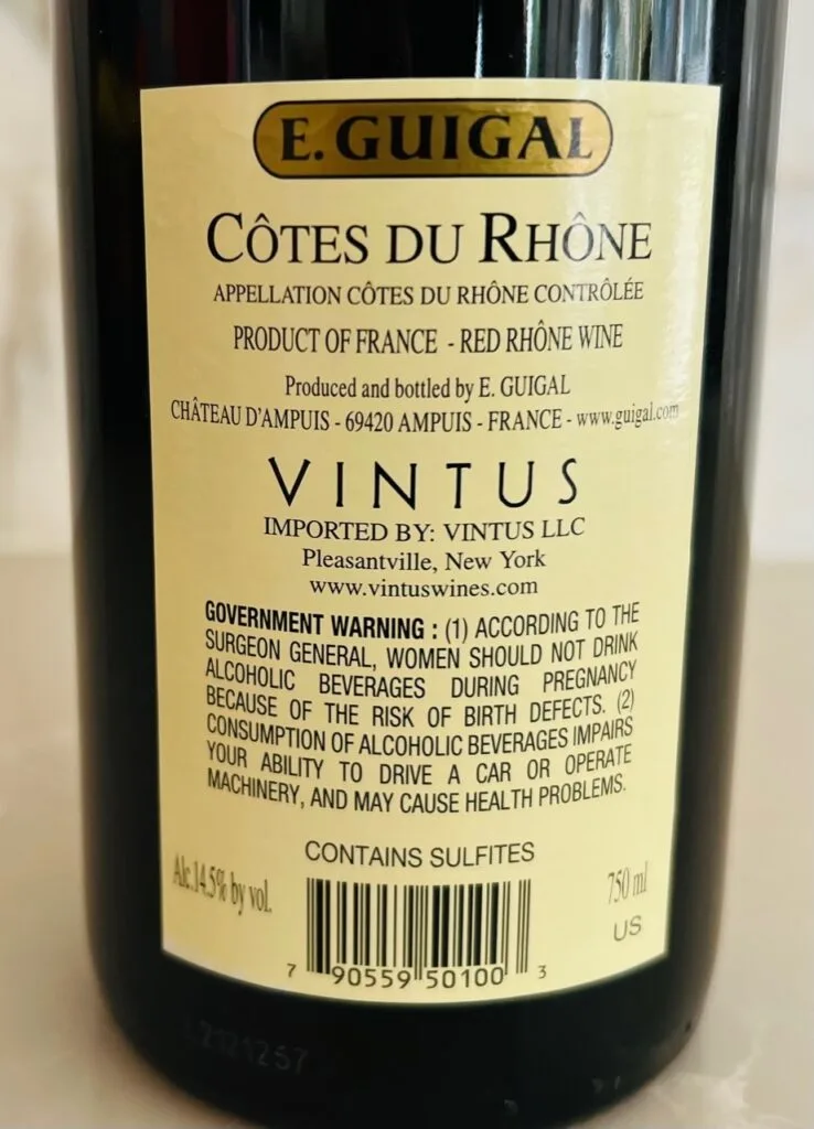 E Guigal Cotes du Rhone Rouge