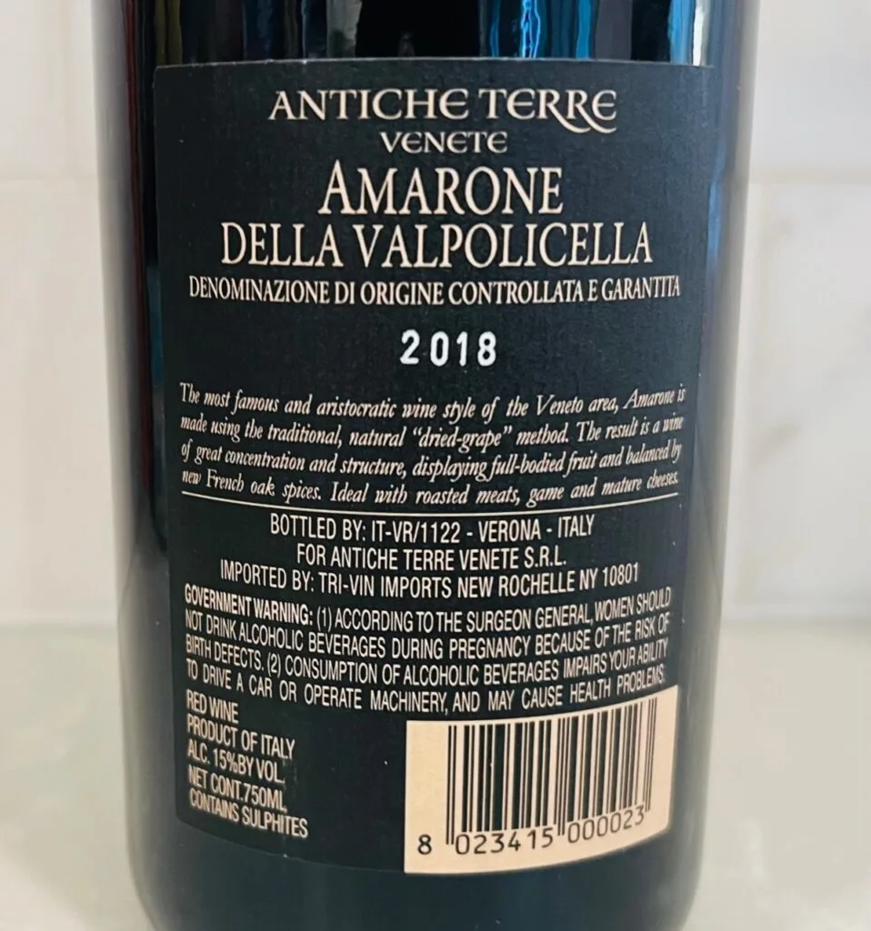 Antiche Terre Venete Amarone della Valpolicella