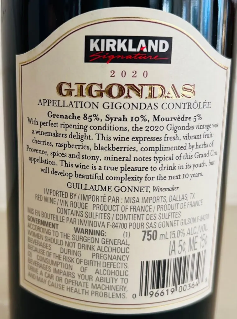 Kirkland Gigondas