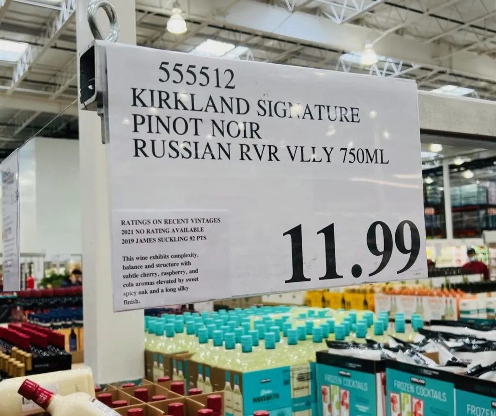 Costco Russian River Pinot Noir