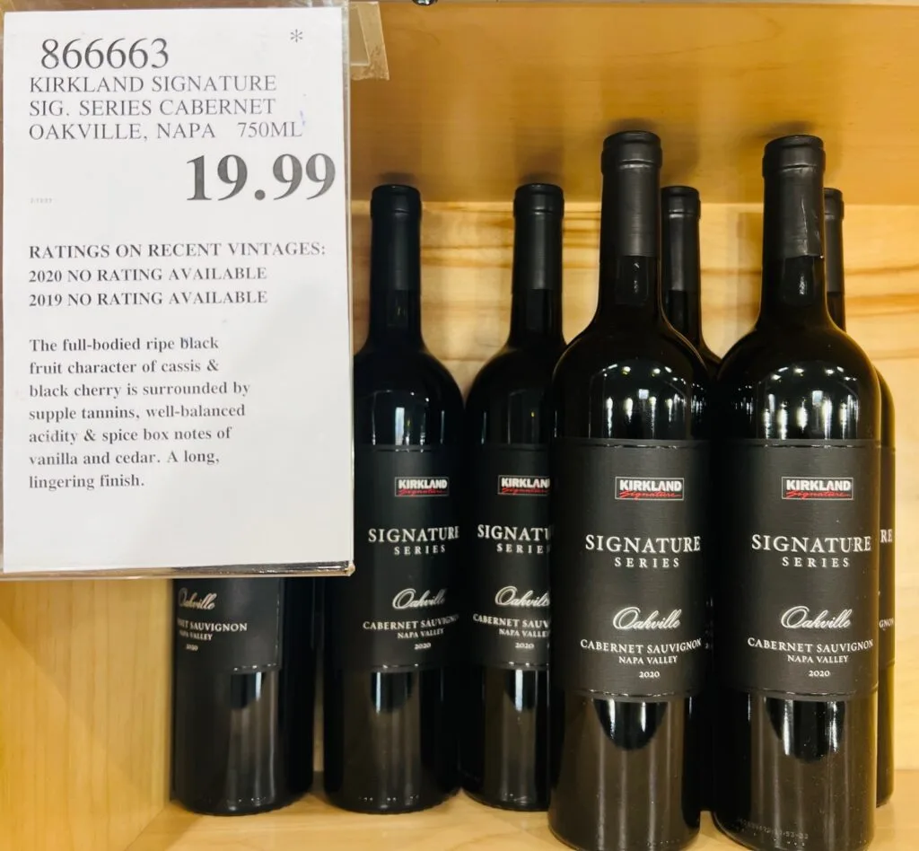 Kirkland Signature Oakville Cabernet Sauvignon