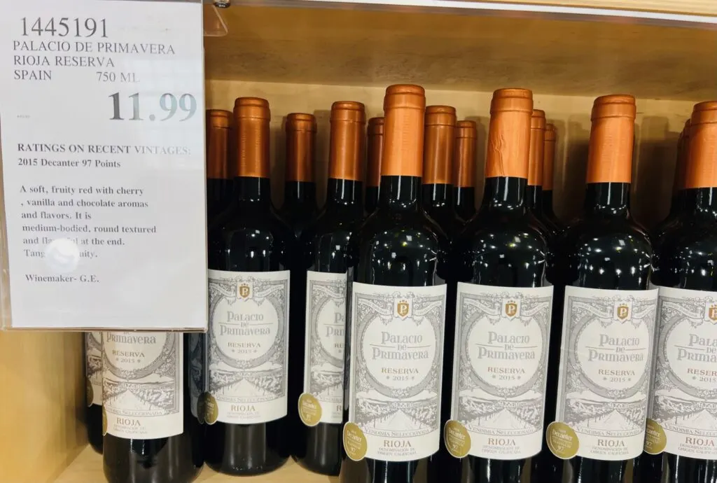 2015 Palacio Primavera Reserva Rioja