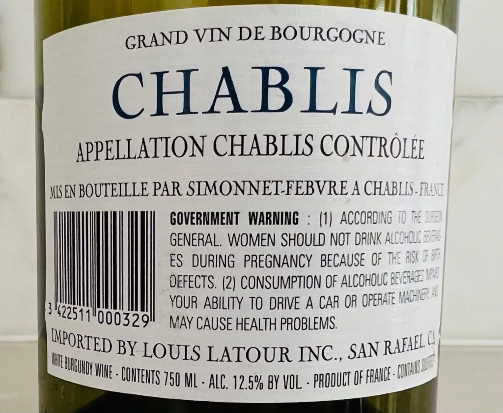 Simonnet-Febvre Chablis