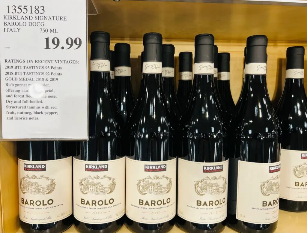 2019 Kirkland Signature Barolo