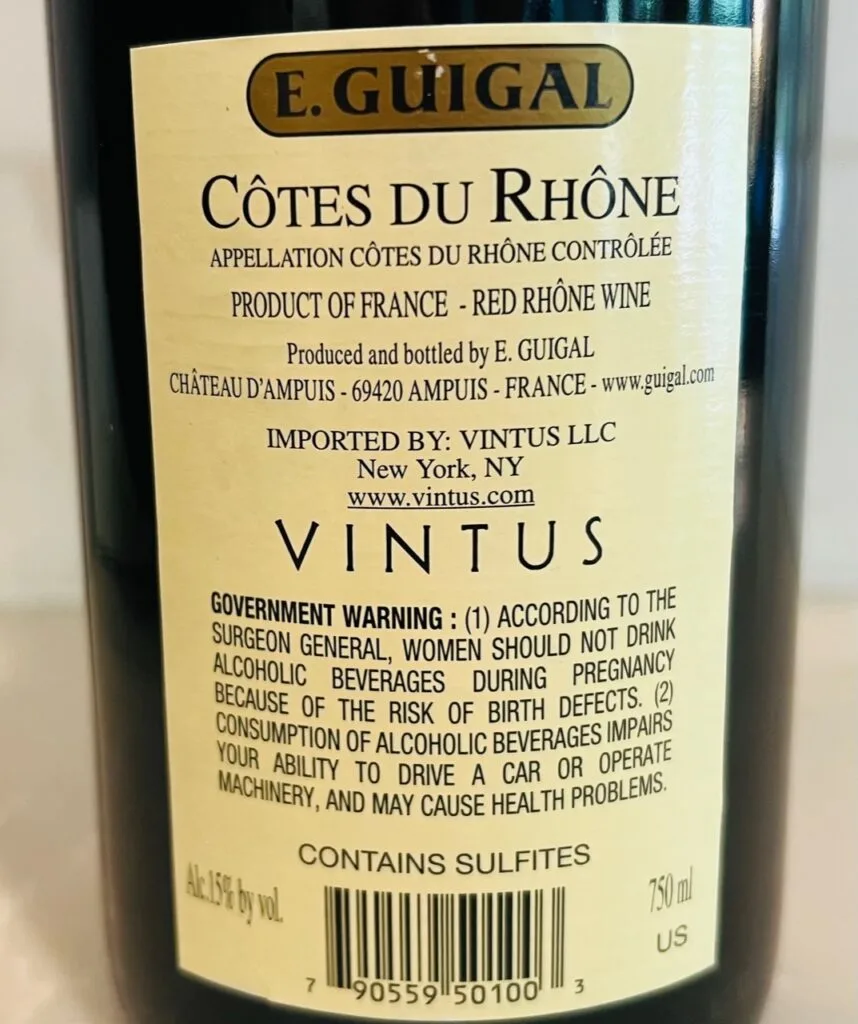 E Guigal Cotes du Rhone Rouge