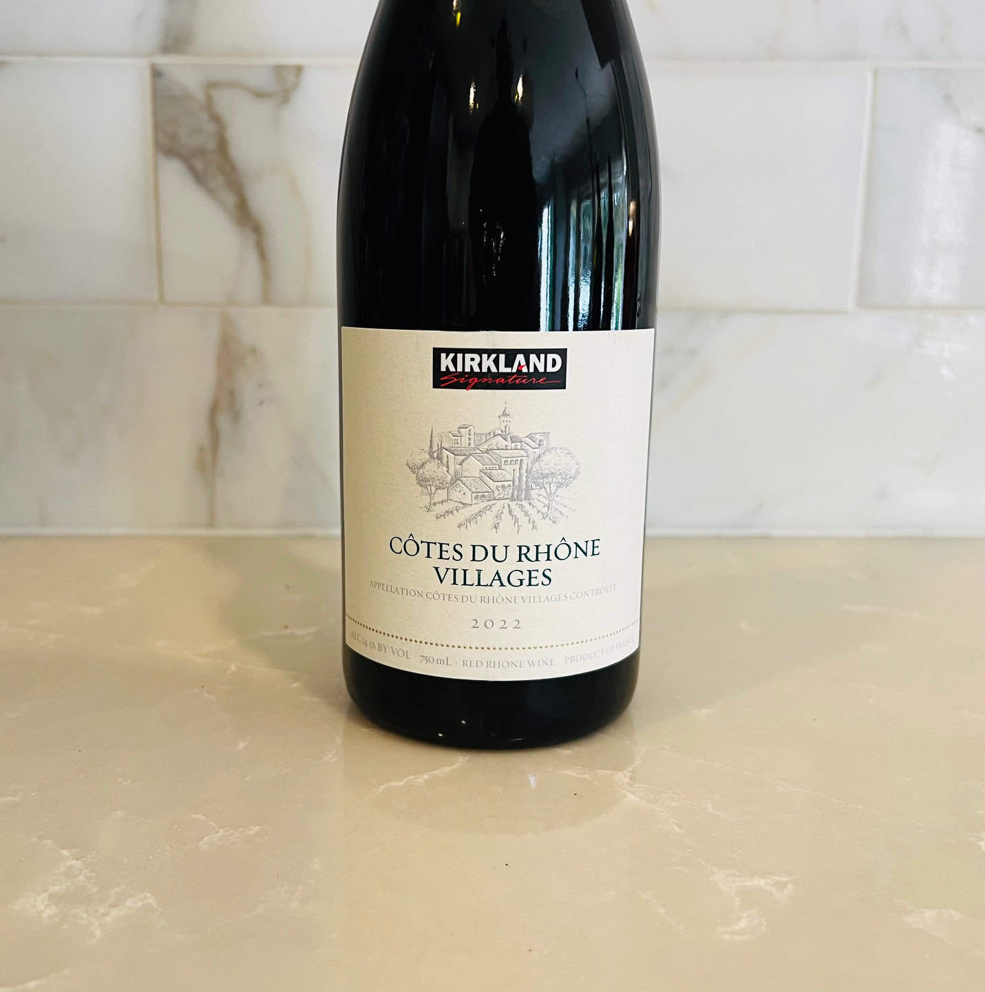 2022 Kirkland Signature Cotes du Rhone Villages