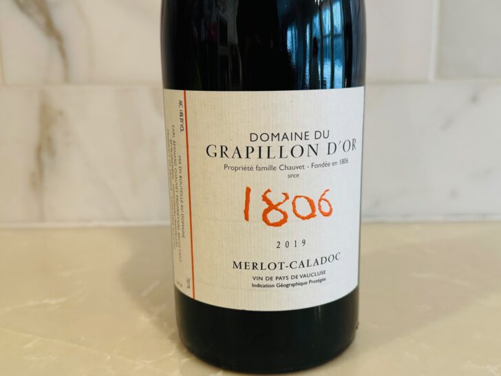 2019 Domaine du Grapillon d’Or 1806 Merlot – Caladoc
