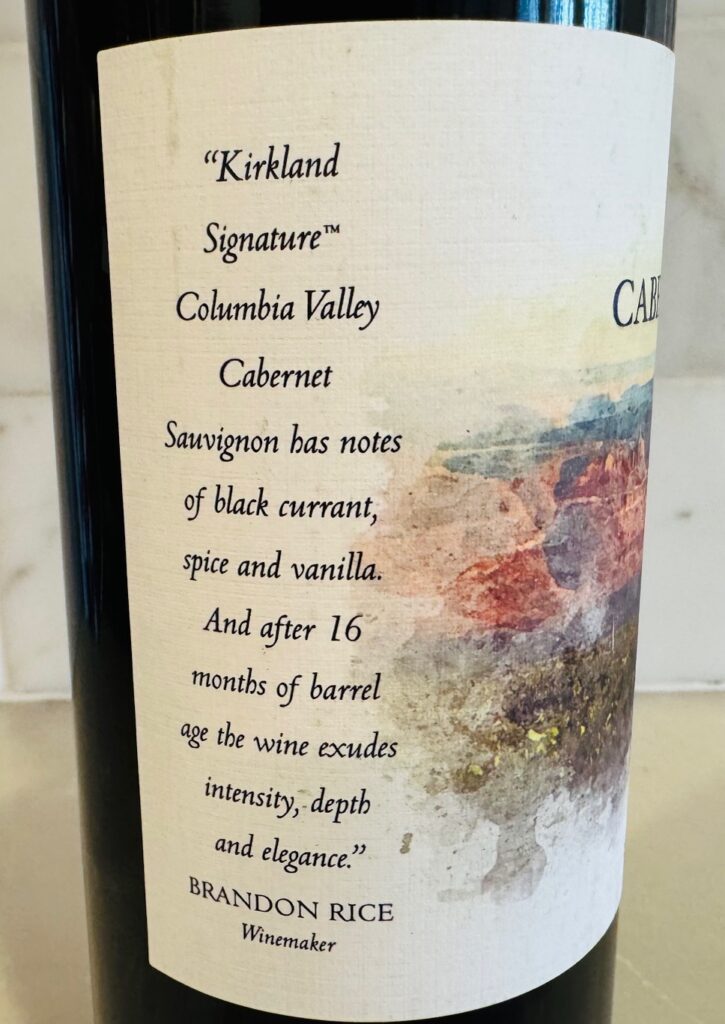 Kirkland Signature Columbia Valley Cabernet Sauvignon