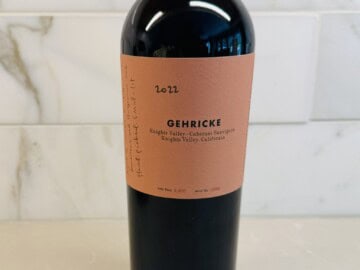 Gehricke Cabernet Sauvignon Knights Valley