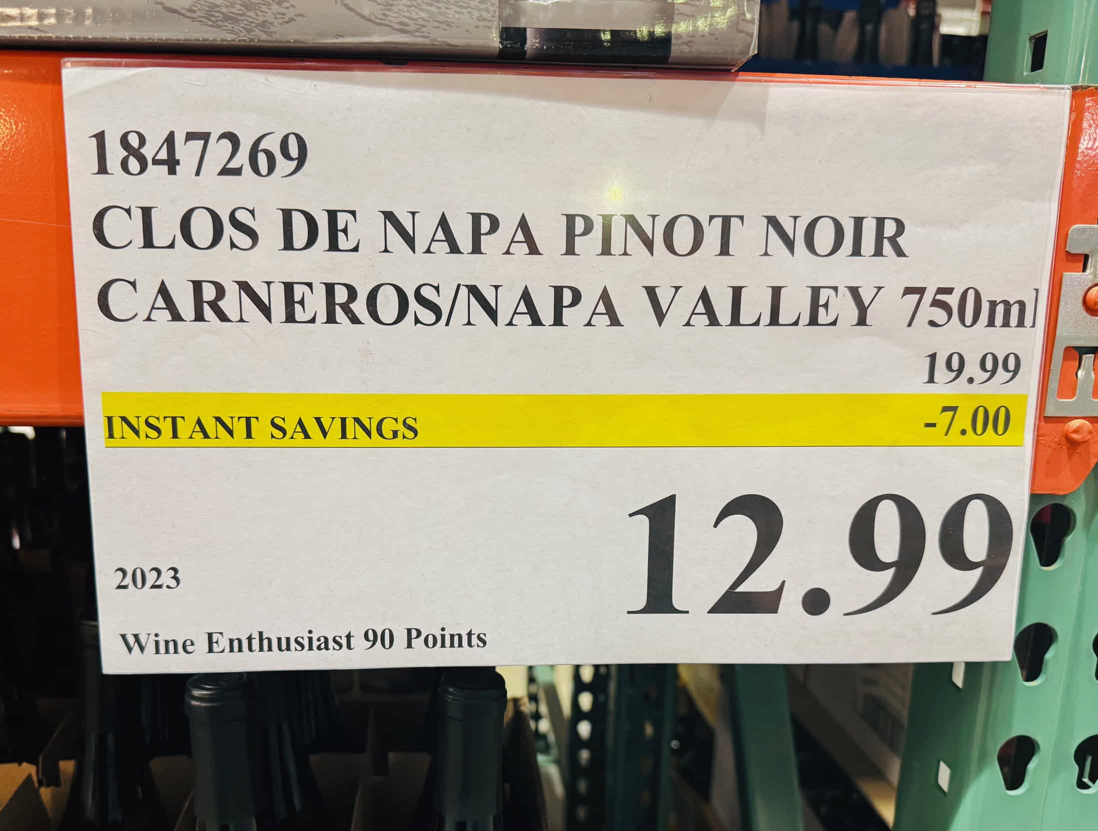 Clos de Napa Carneros Pinot Noir Reserve