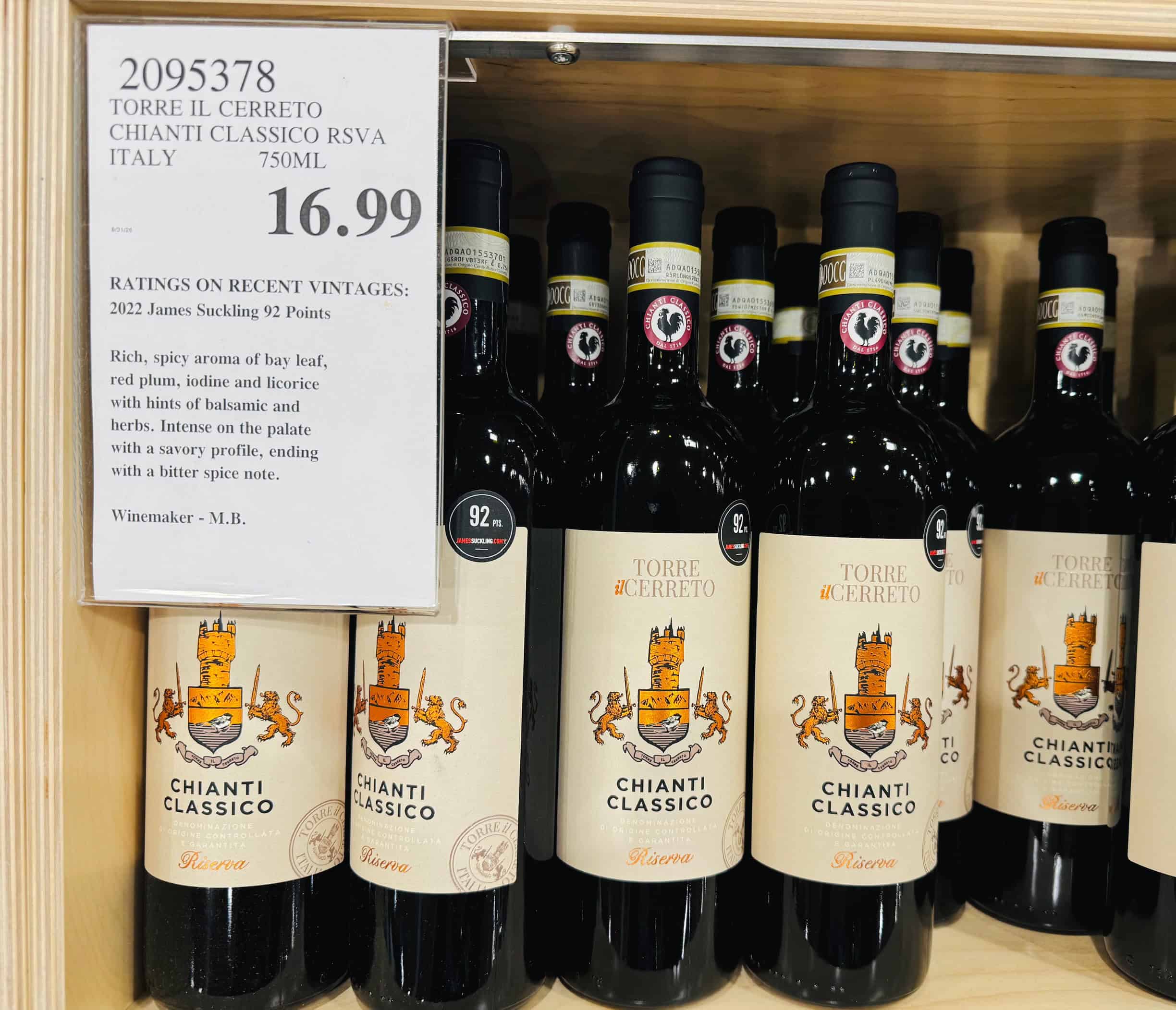 2022 Torre il Cerreto Chianti Classico Riserva