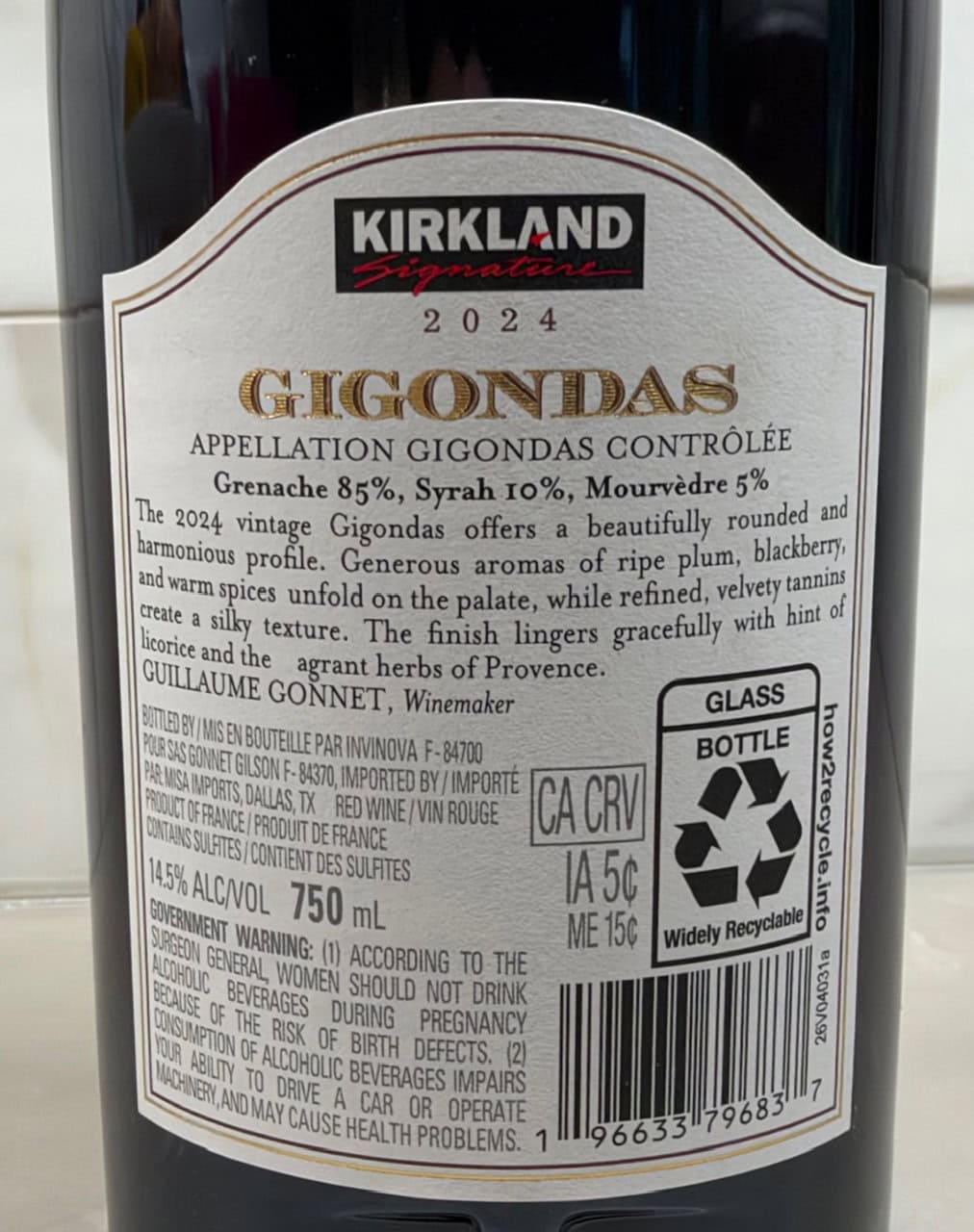Kirkland Signature Gigondas